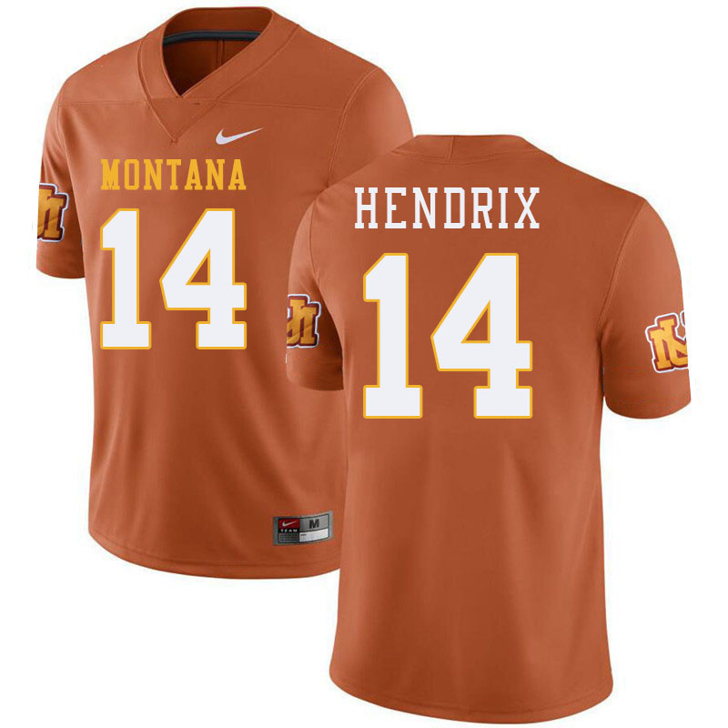 Korbin Hendrix Montana Jersey,University Of Montana Grizzlies #14 Korbin Hendrix Jersey Stitched-Thr